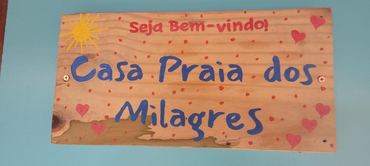 Casa Praia Dos Milagres - 2 Qtos Sendo 1 Suite, Piscina São Miguel dos Milagres Buitenkant foto
